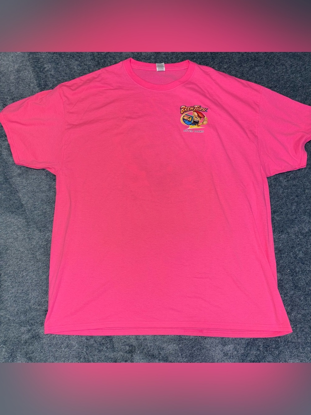 NWOT Brew Thru OBX Unisex Tee Size 2XL
